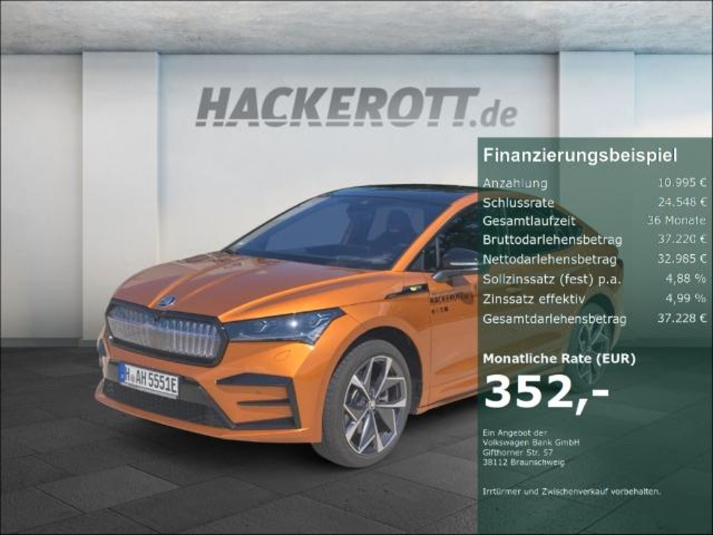 Skoda Enyaq iV RS Coupe
