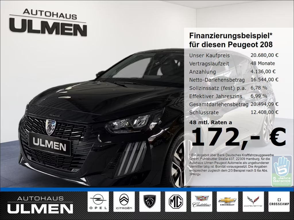 Peugeot 208 Allure Pack Hybrid