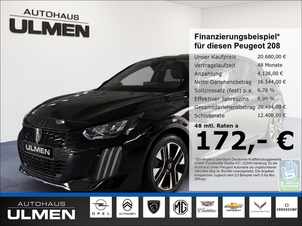 Peugeot 208 Allure Pack Hybrid