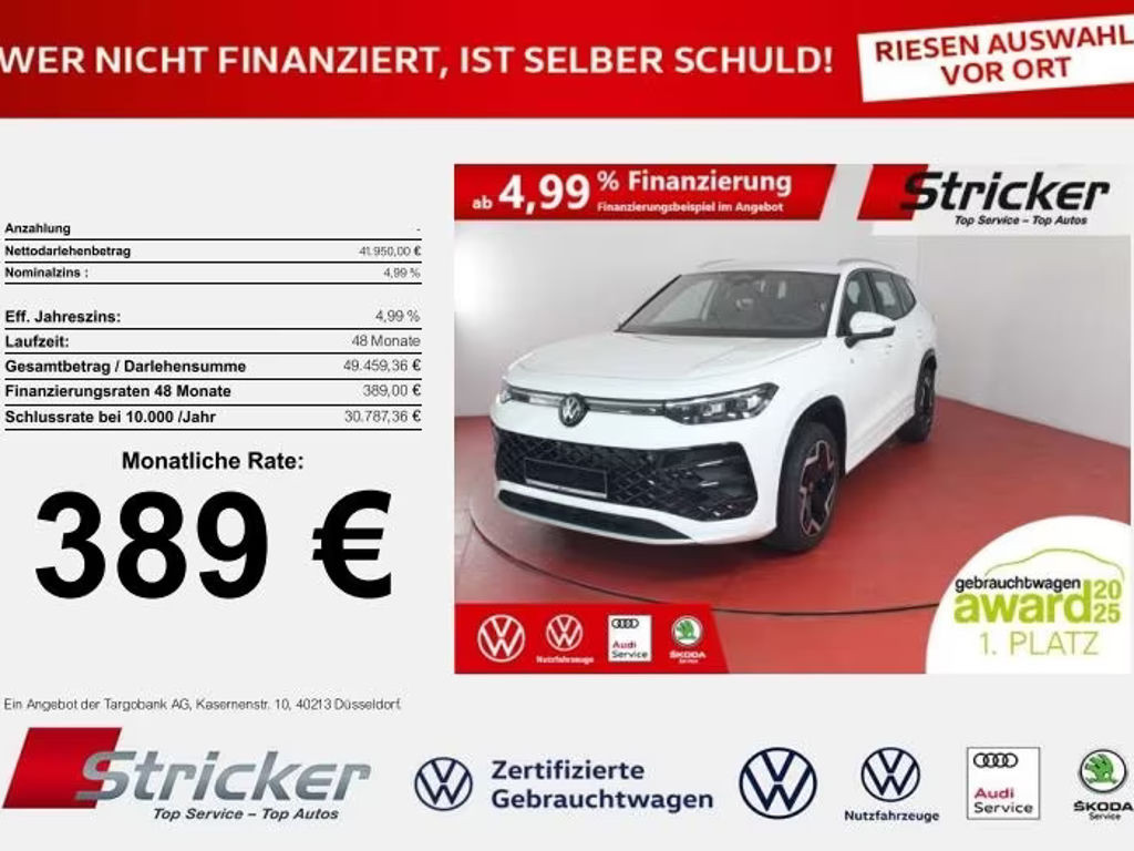 Volkswagen Tayron DSG R-Line 2.0 TDI