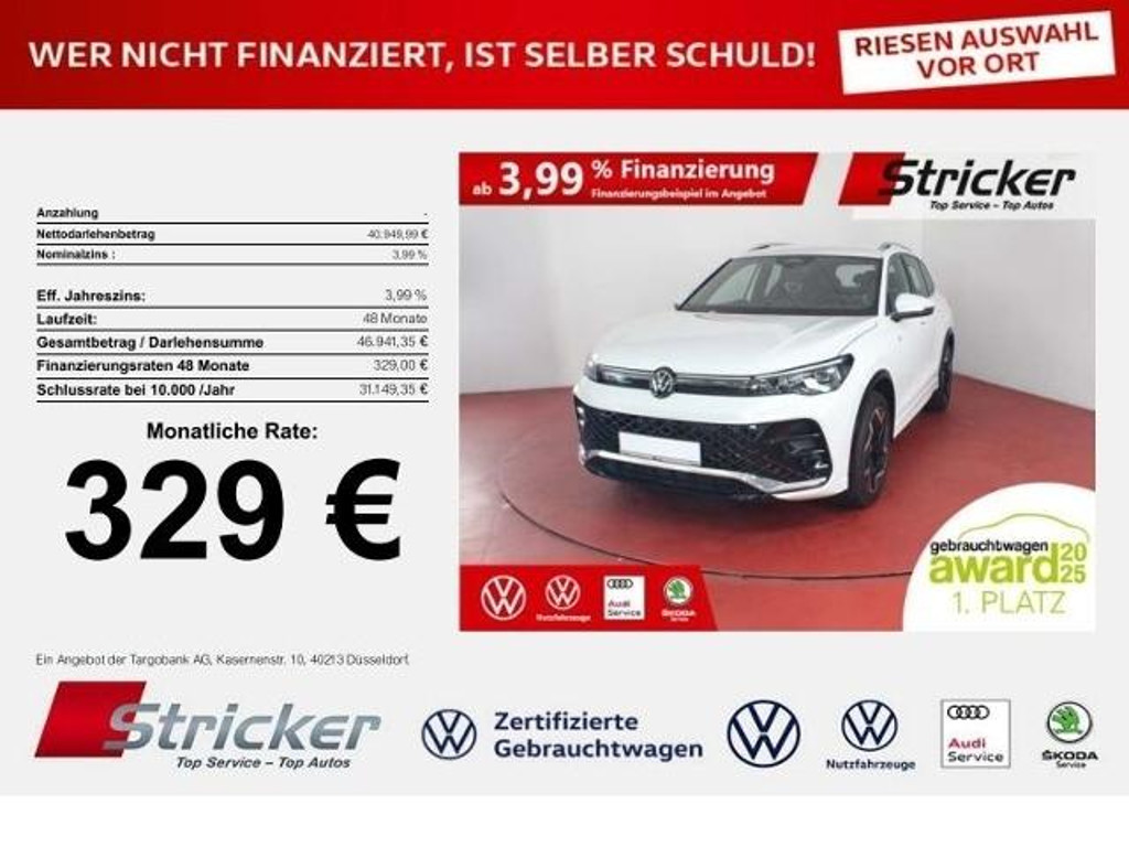 Volkswagen Tiguan DSG R-Line 2.0 TDI