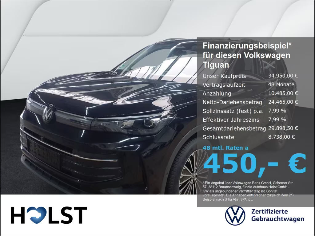 Volkswagen Tiguan DSG Life 1.5 eTSI
