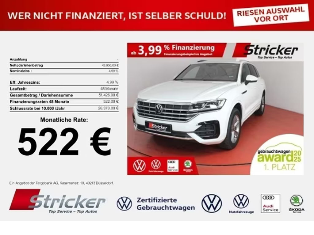 Volkswagen Touareg R-Line 3.0 V6 TDI