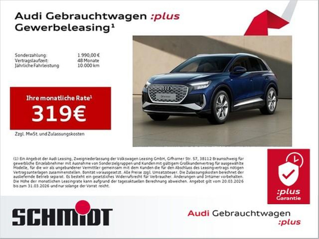 Audi Q4 e-tron S-Line