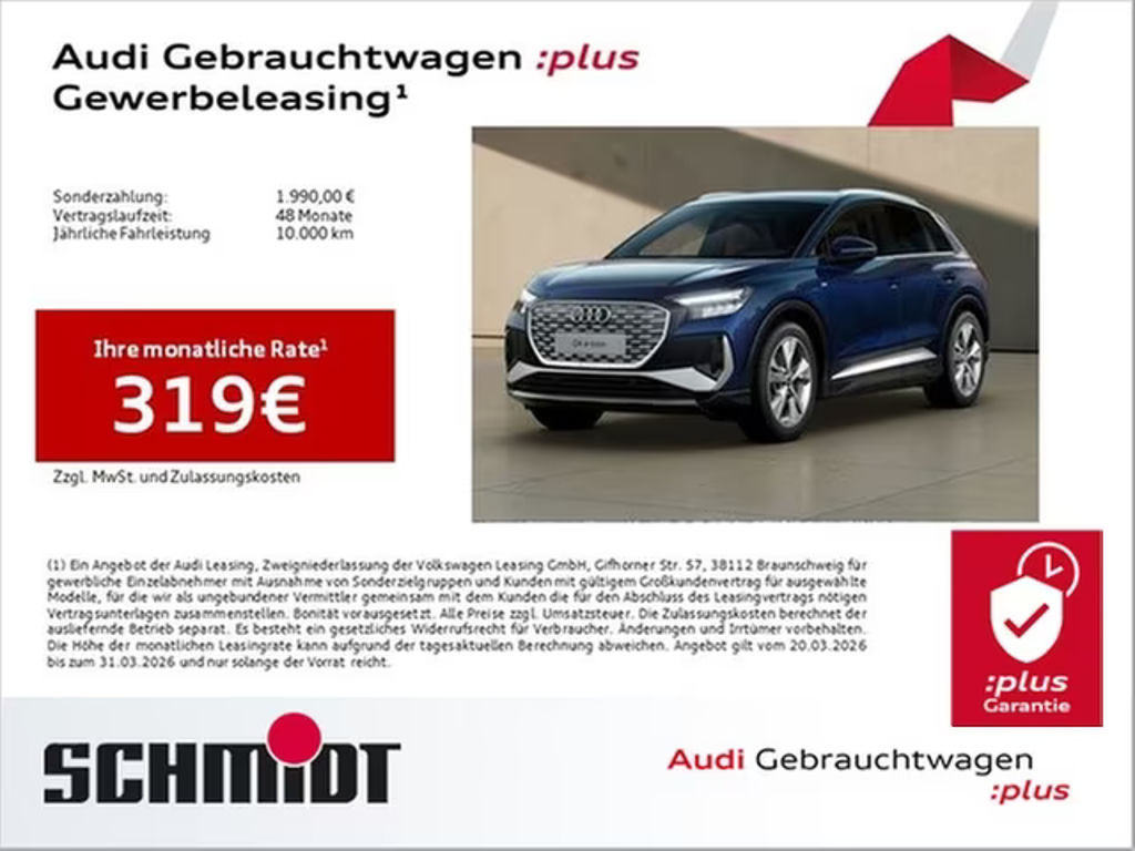 Audi Q4 e-tron S-Line