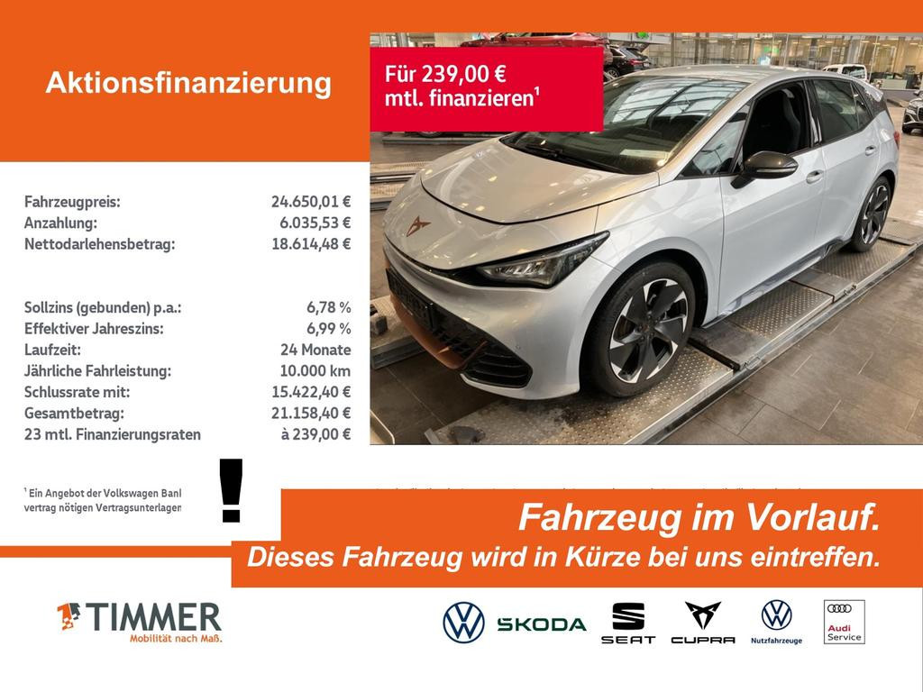 Cupra Born 62 kWh +WÄPU +BEATS +LED +ACC +RKAM +NAVI +