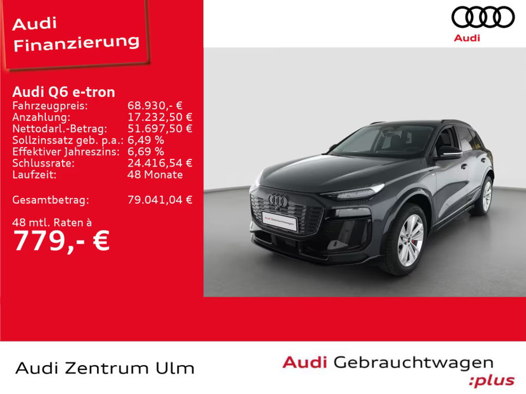 Audi Q6 e-tron S-Line