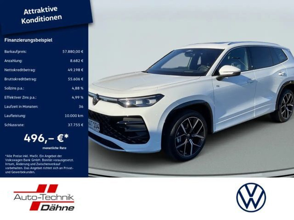 Volkswagen Tayron 4Motion DSG R-Line 2.0 TDI