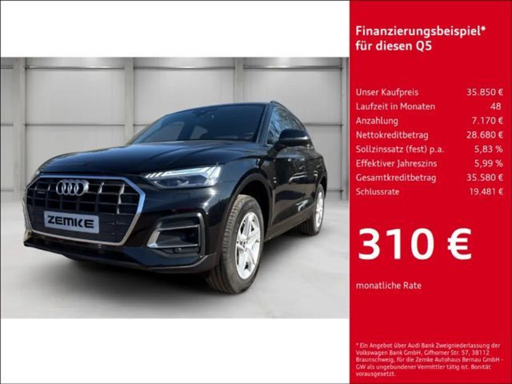 Audi Q5 Quattro S-Tronic Hybride 50 TFSI