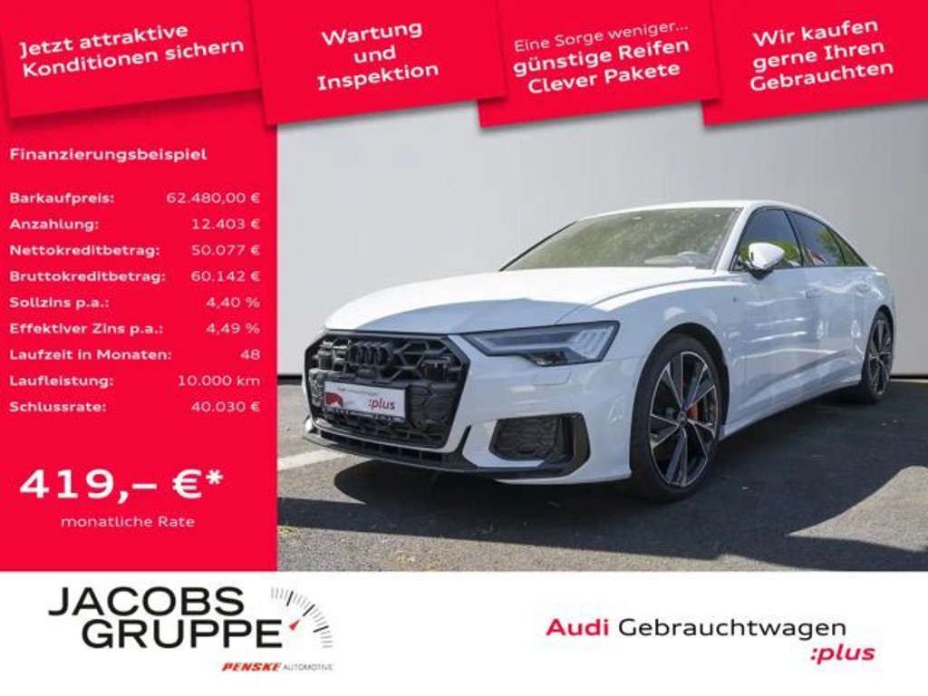 Audi A6 Sedan Quattro S-Line Hybride 55 TFSI