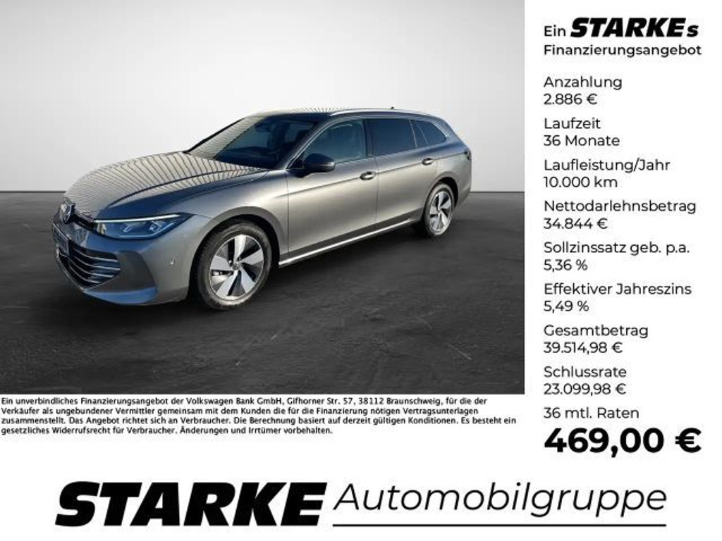 Volkswagen Passat DSG Variant 2.0 TDI Elegance Elegance