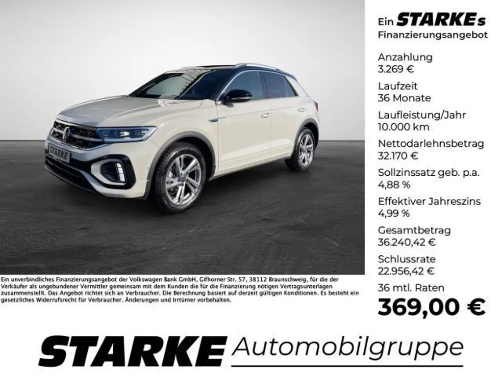 Volkswagen T-Roc DSG R-Line 1.5 TSI IQ.Drive