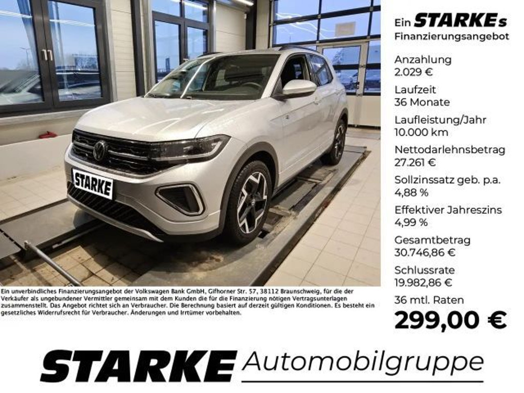 Volkswagen T-Cross DSG R-Line 1.5 TSI