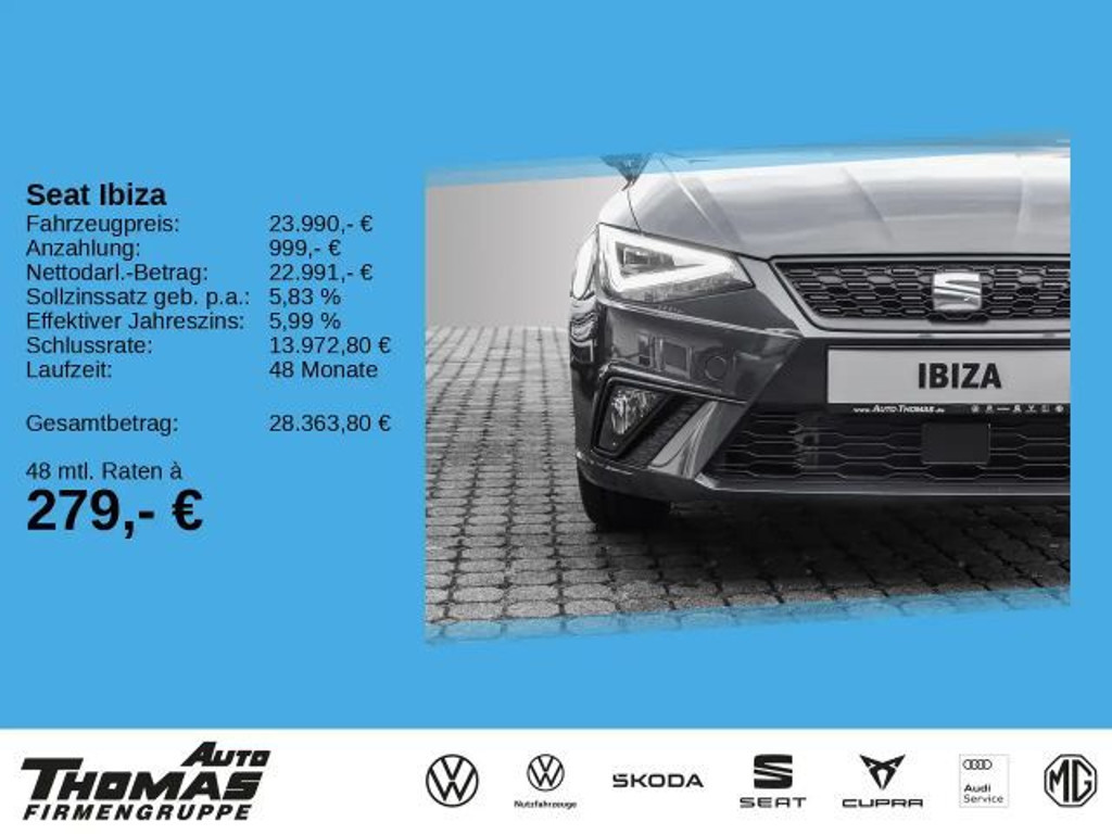 Seat Ibiza 1.0 TSI