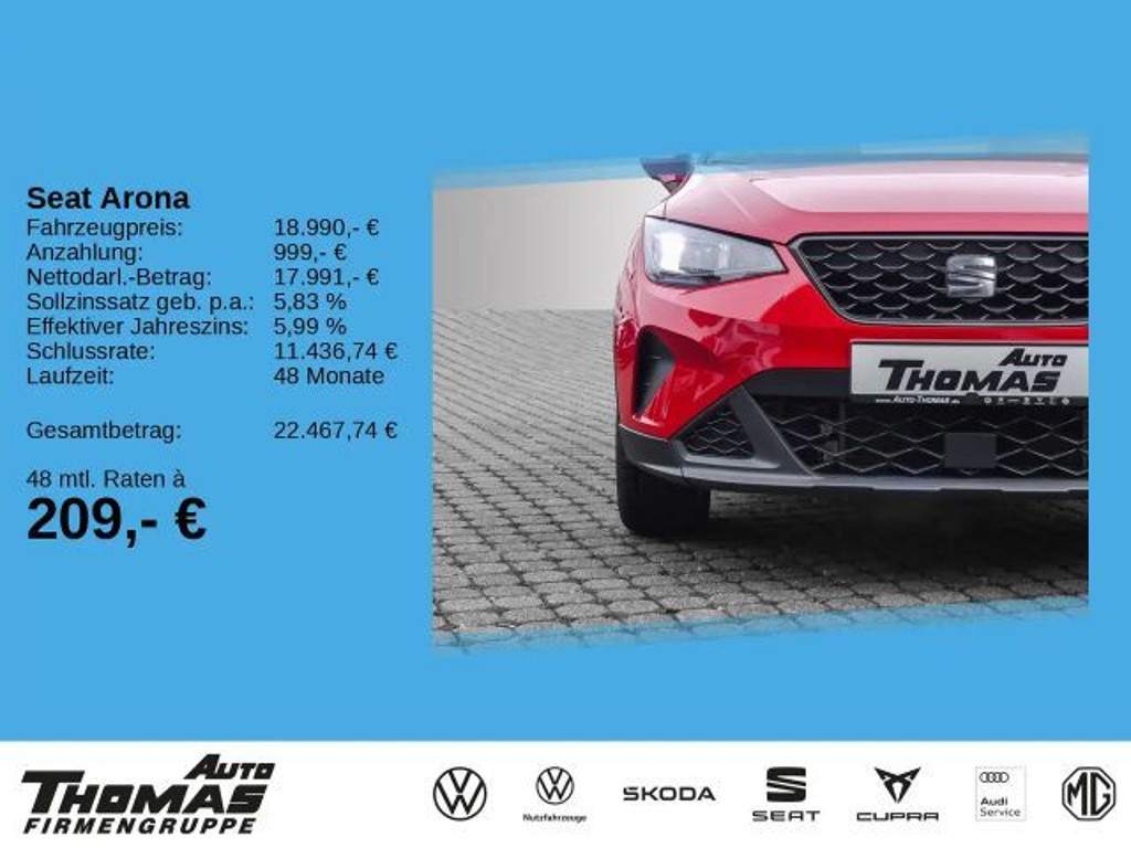 Seat Arona Style 1.0 TSI