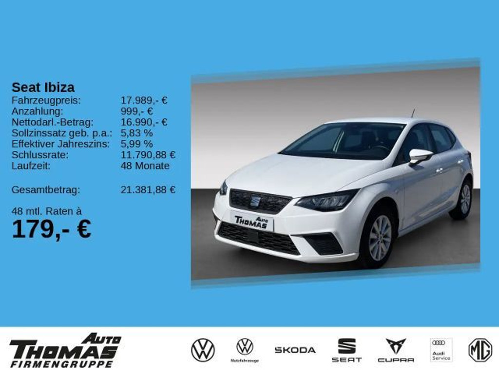 Seat Ibiza Style 1.0 TSI