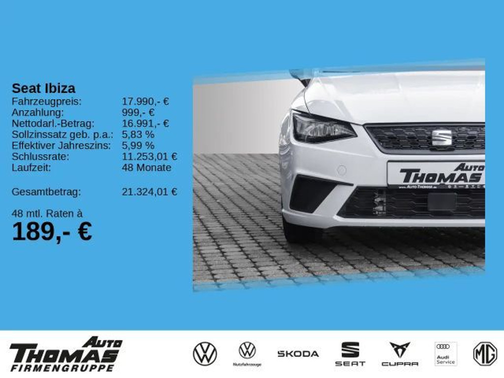 Seat Ibiza Style 1.0 TSI
