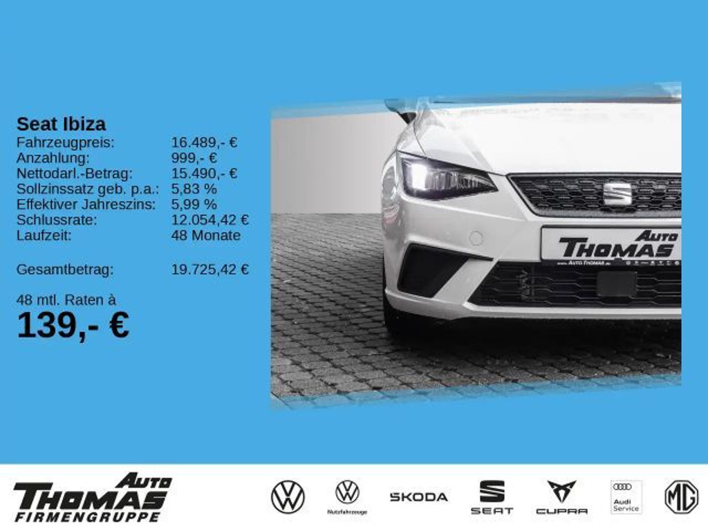 Seat Ibiza Style 1.0 TSI