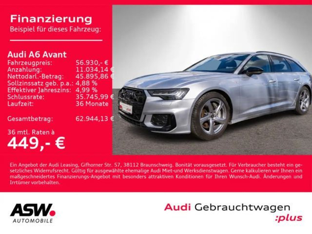 Audi A6 S-Line 55 TFSI