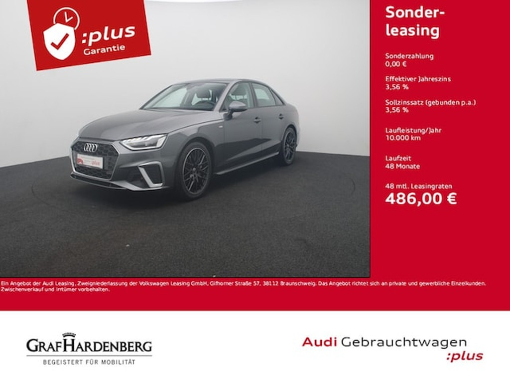 Audi A4 Sedan S-Line S-Tronic 40 TDI