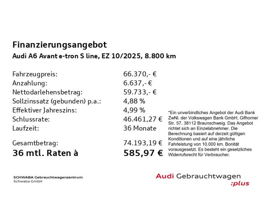 Audi A6 e-tron