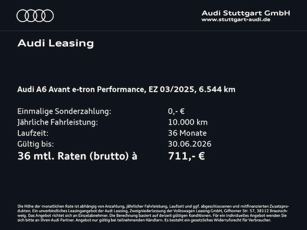Audi A6 e-tron