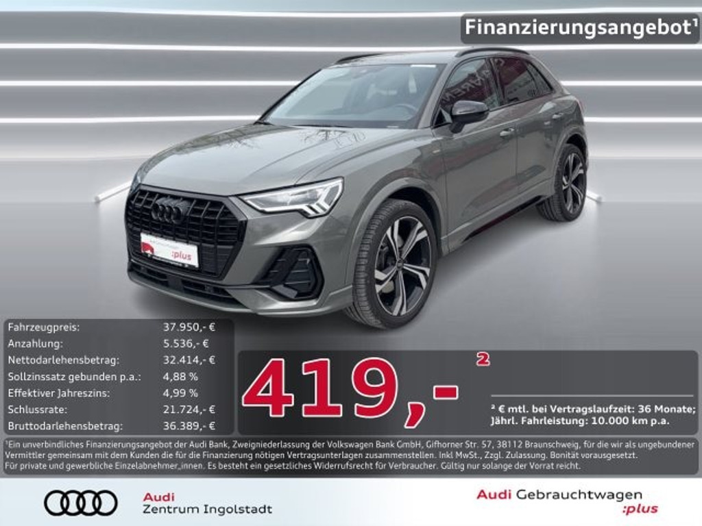 Audi Q3 Quattro S-Line S-Tronic 40 TDI