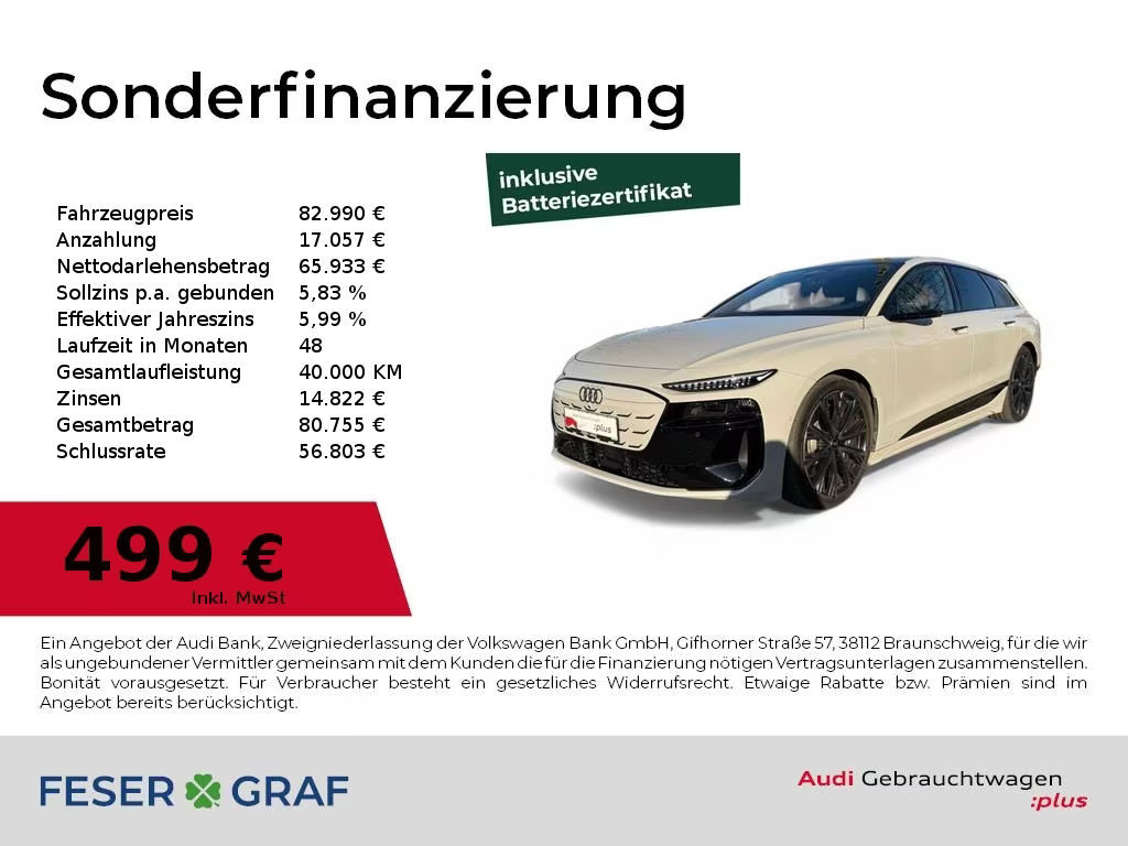 Audi S6 e-tron Avant