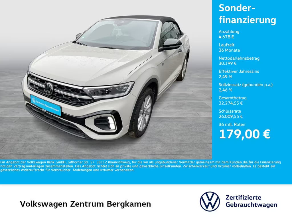 Volkswagen T-Roc Cabriolet R-Line