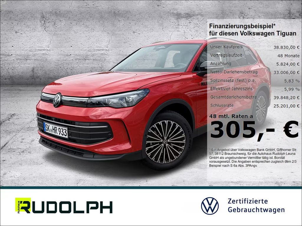 Volkswagen Tiguan DSG 1.5 eTSI