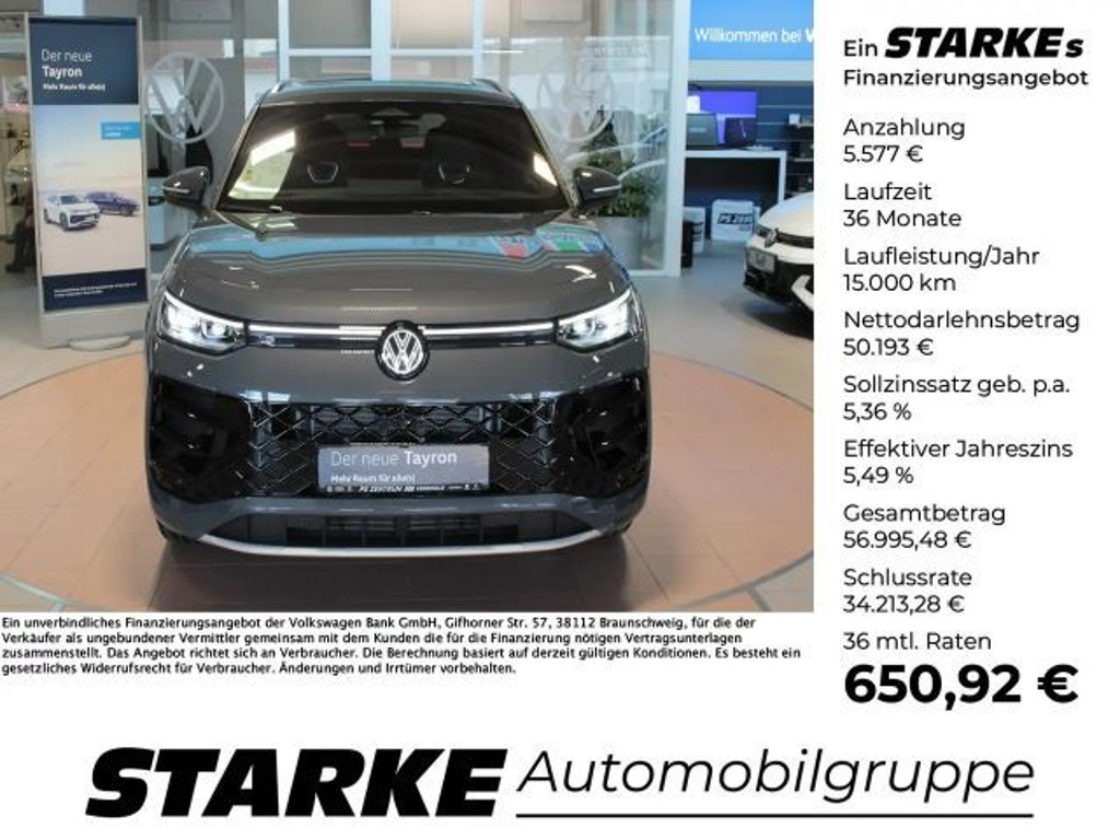 Volkswagen Tayron DSG R-Line 2.0 TDI