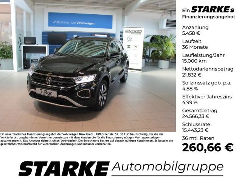 Volkswagen T-Roc 1.0 TSI