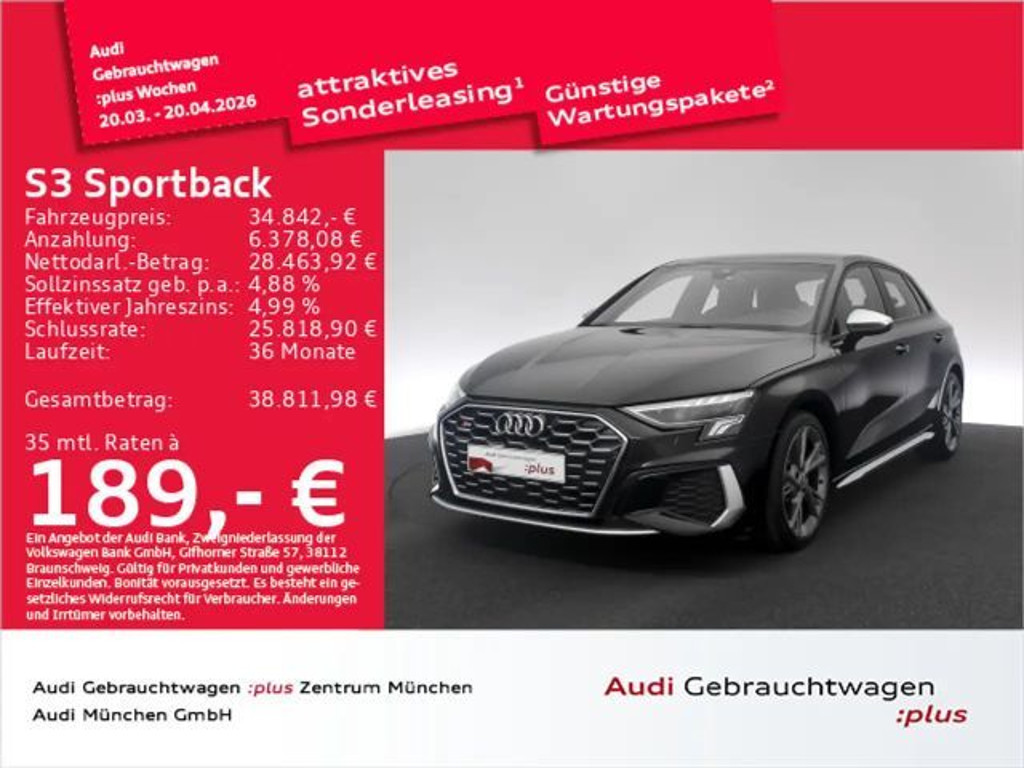 Audi S3 Sedan S-Tronic