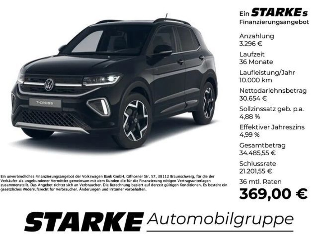 Volkswagen T-Cross DSG R-Line 1.5 TSI