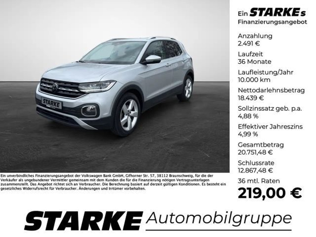 Volkswagen T-Cross Style