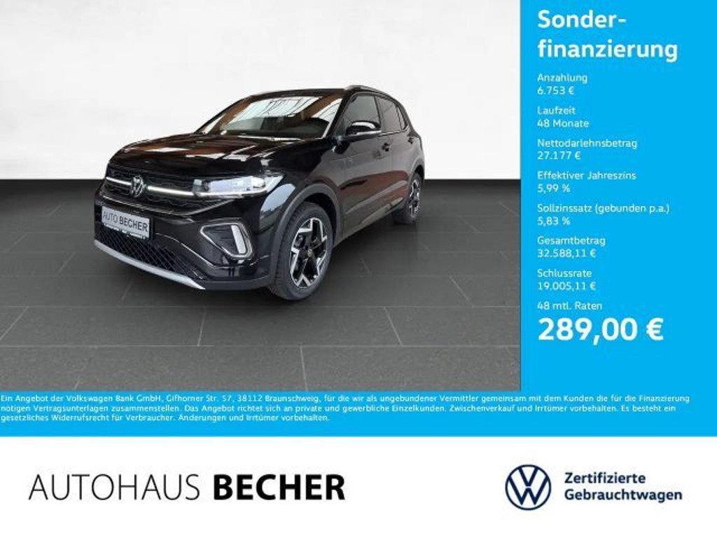 Volkswagen T-Cross DSG R-Line 1.0 TSI