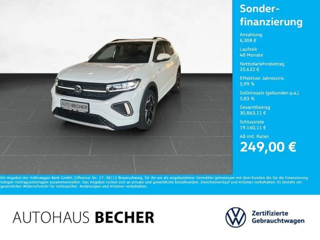 Volkswagen T-Cross DSG R-Line 1.0 TSI