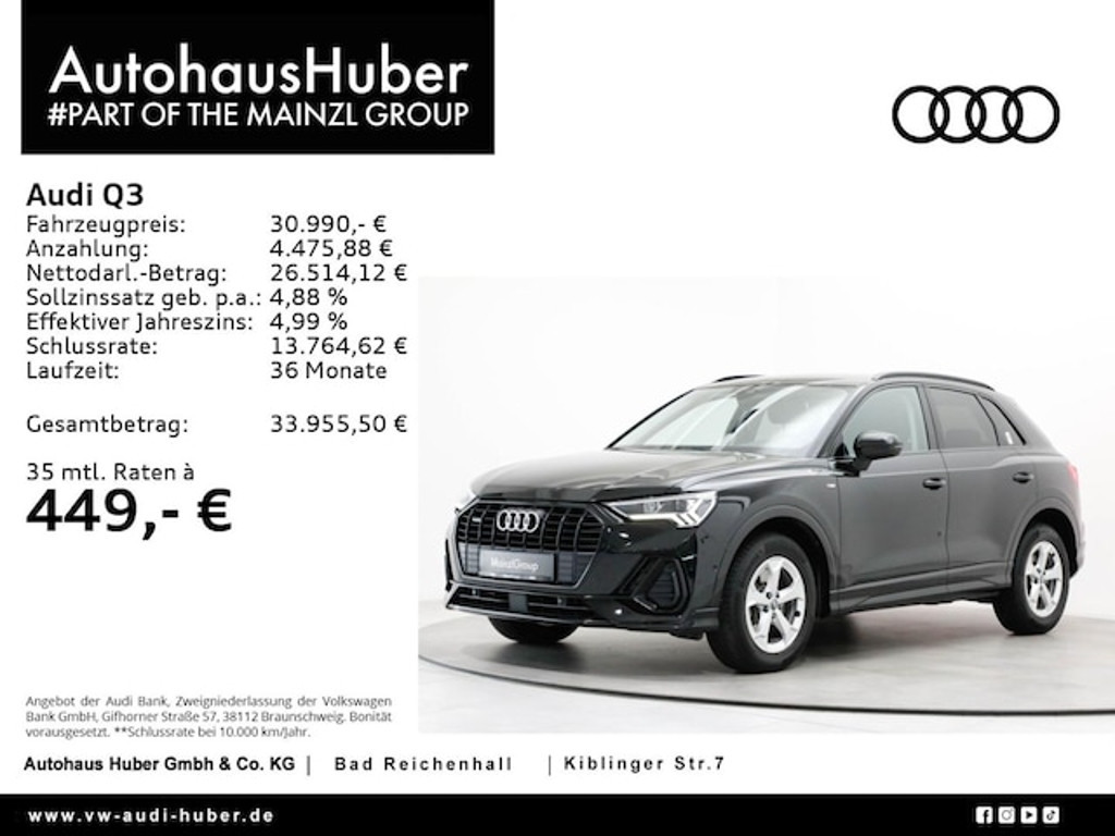 Audi Q3 Quattro S-Tronic 40 TDI