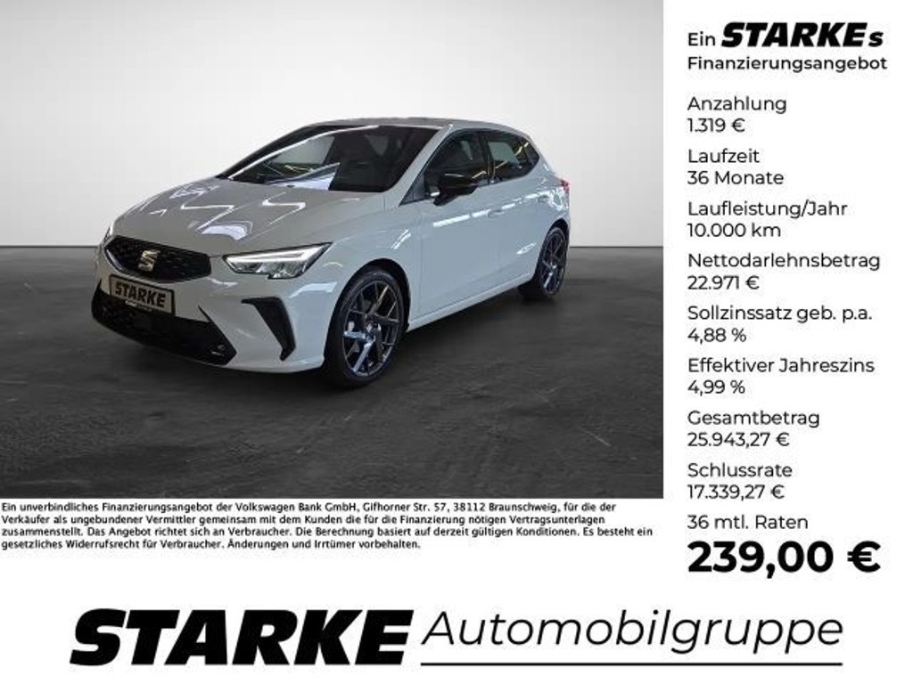 Seat Ibiza FR-lijn 1.0 TSI DSG