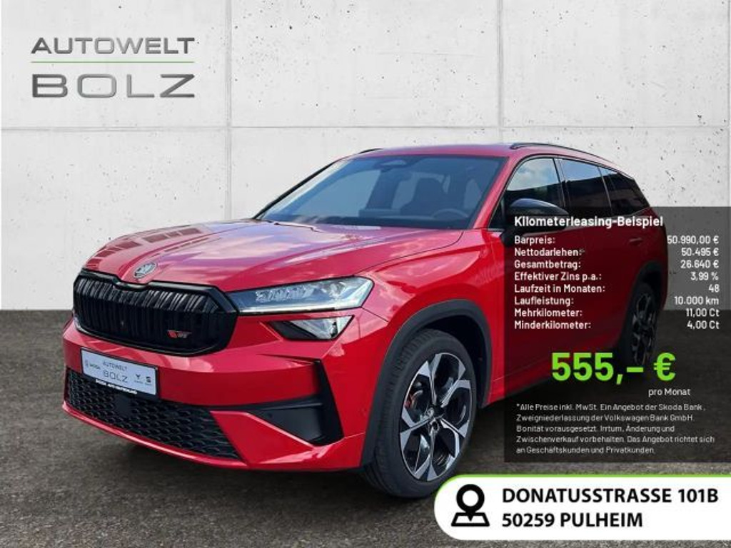 Skoda Kodiaq 4x4 RS 2.0 TSI