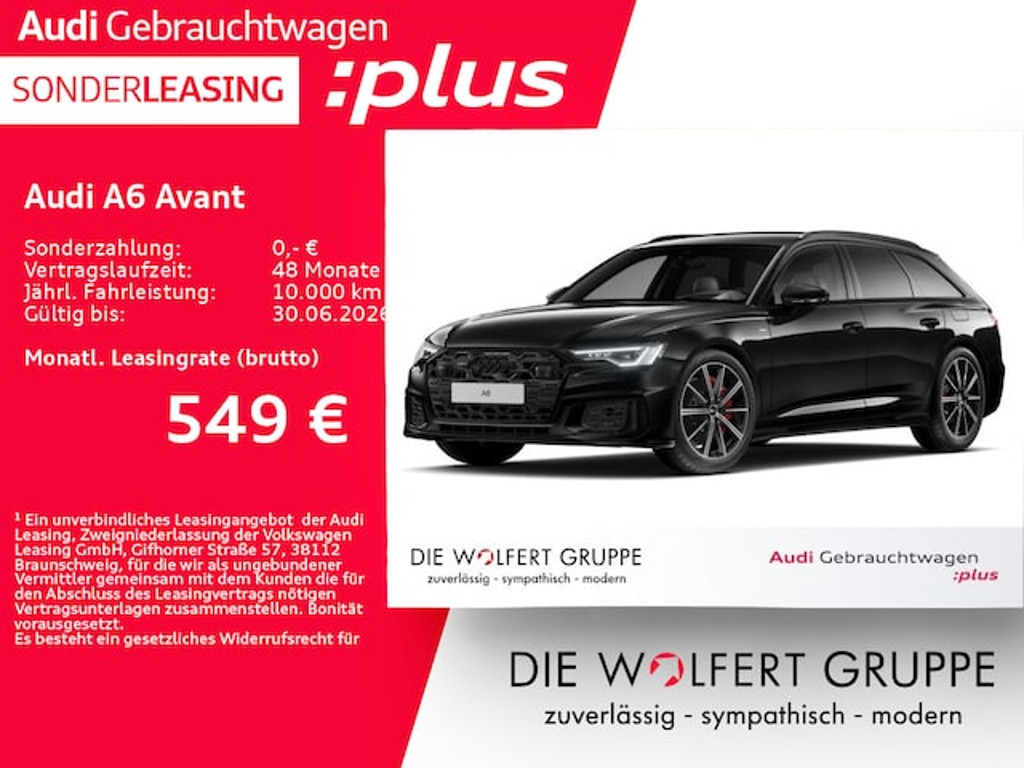 Audi A6 Avant Quattro S-Line S-Tronic Hybride 55 TFSI