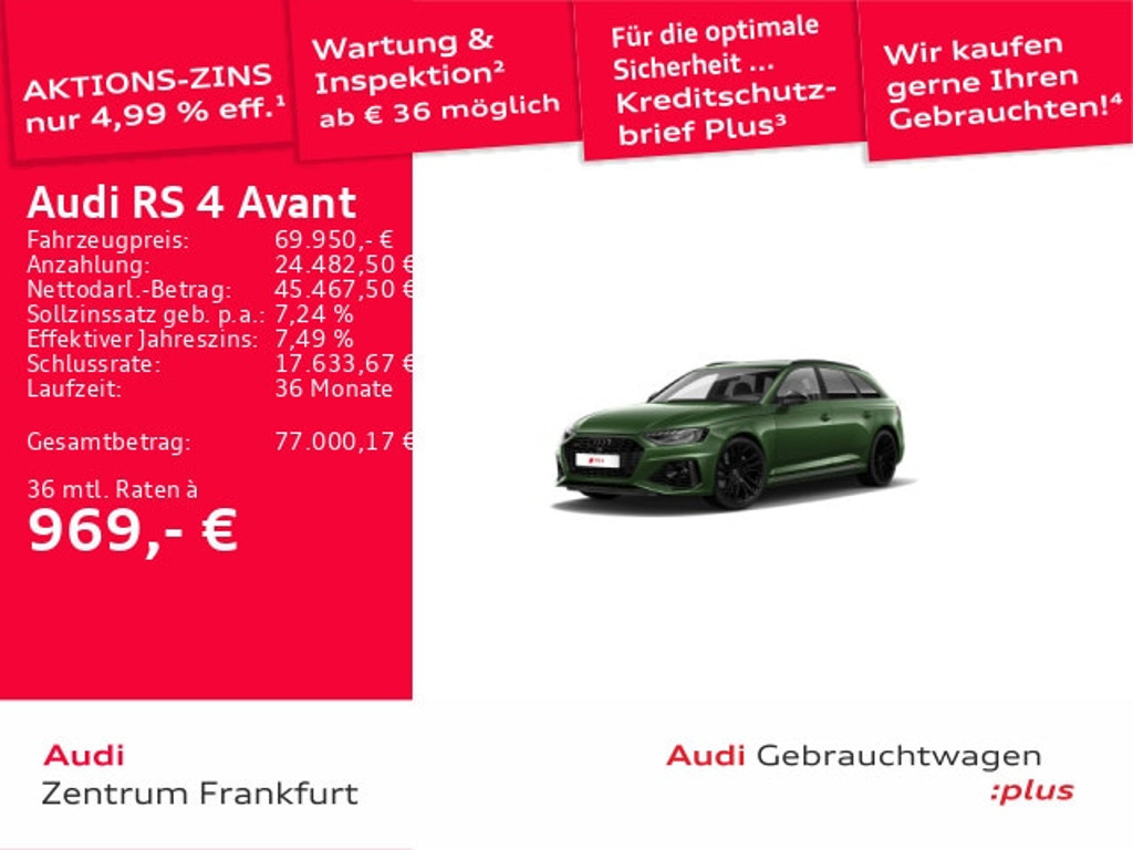 Audi RS4 Avant Quattro