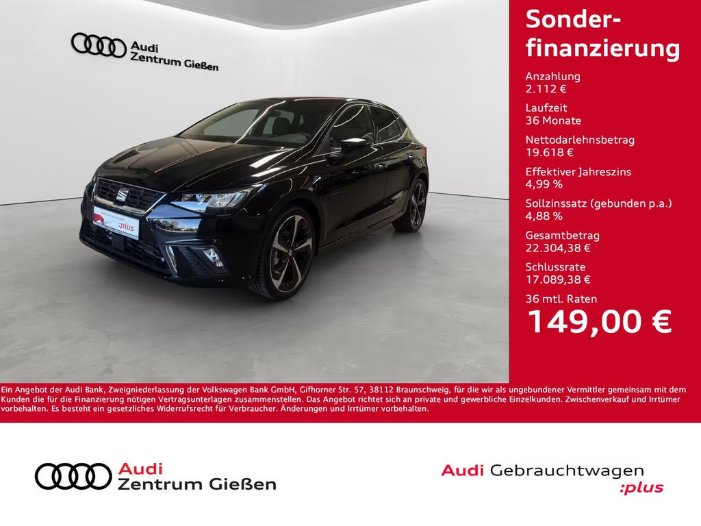 Seat Ibiza FR-lijn 1.0 TSI Plus DSG