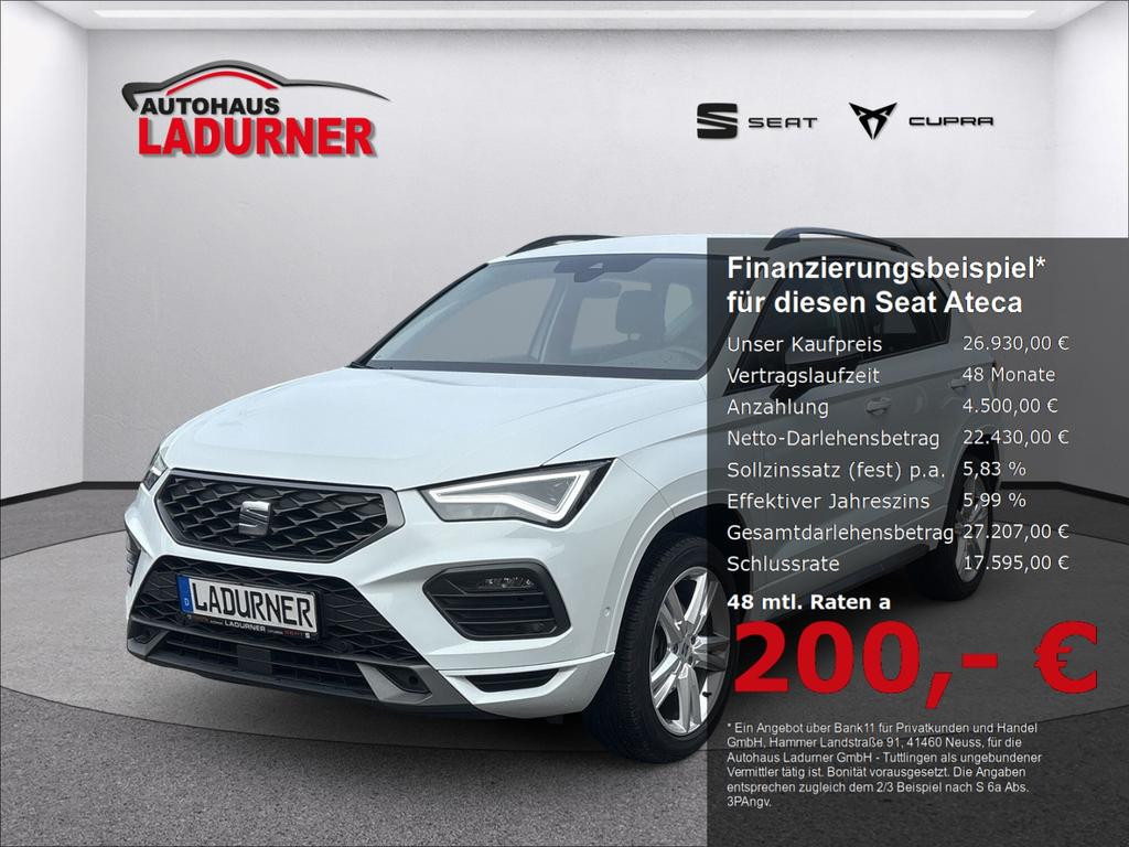 Seat Ateca FR-lijn