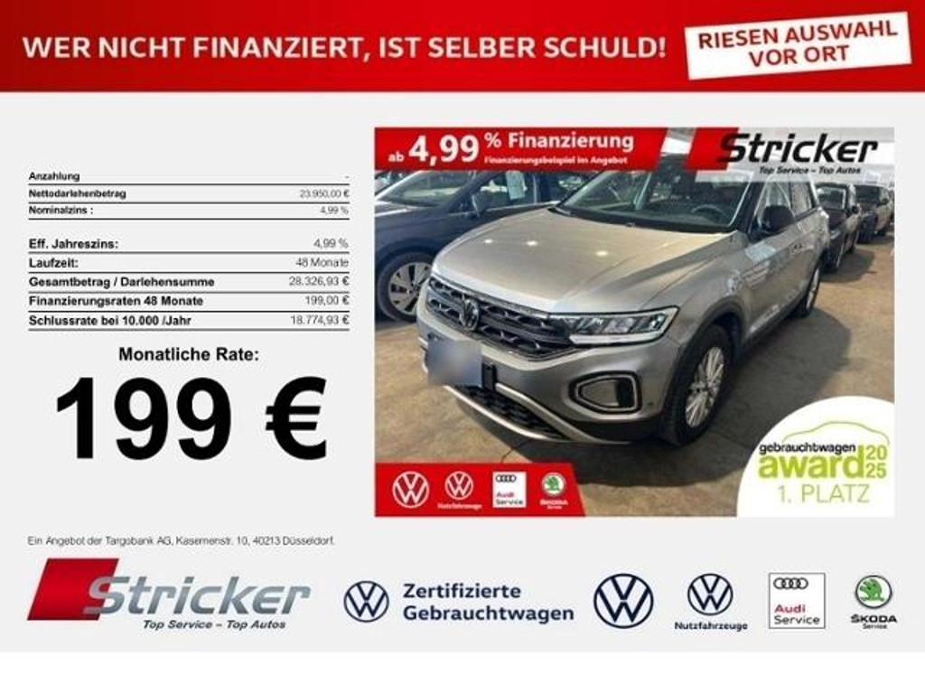 Volkswagen T-Roc DSG Life 2.0 TDI