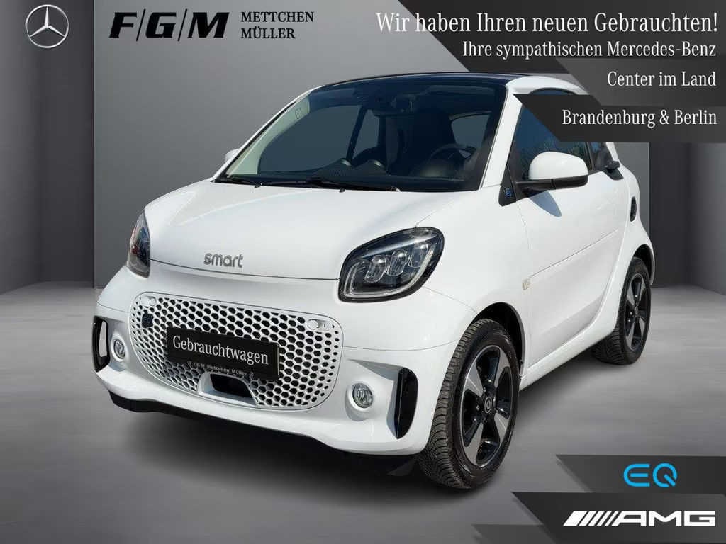 Smart forTwo fortwo Exklusiv/LED/PanoDach/Rückfahrkamera/22kW