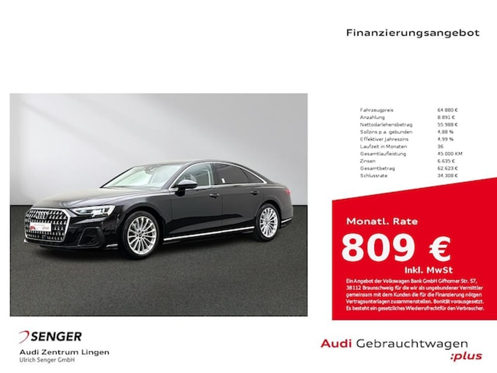 Audi A8 Quattro 50 TDI