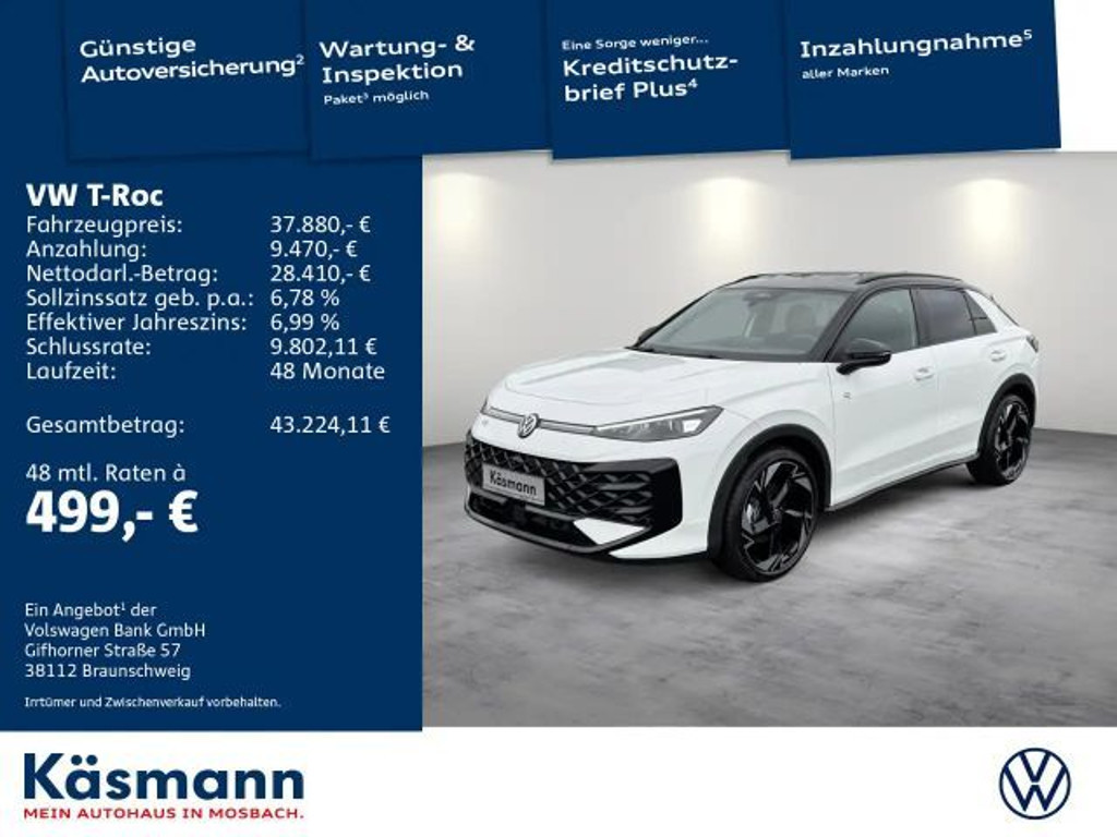 Volkswagen T-Roc R-Line 1.5 eTSI