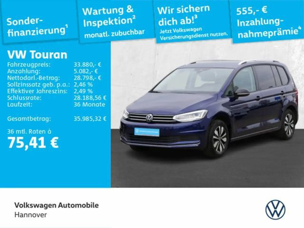 Volkswagen Touran DSG 2.0 TDI