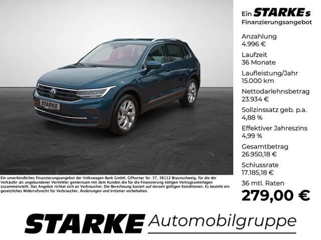 Volkswagen Tiguan DSG 1.5 TSI Move